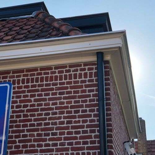 Foto van dakgoot in Groesbeek